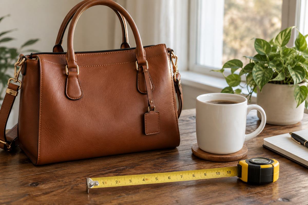 handbag vs coffee mug size comparison for practical buyers