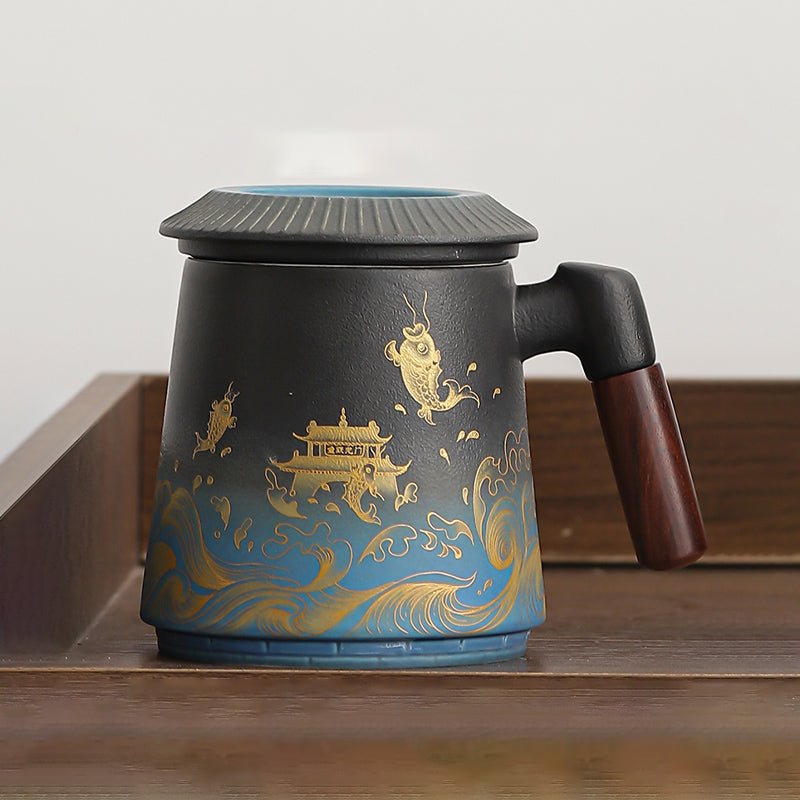 Koi Fish Art Coffee Mug — featured image for blog