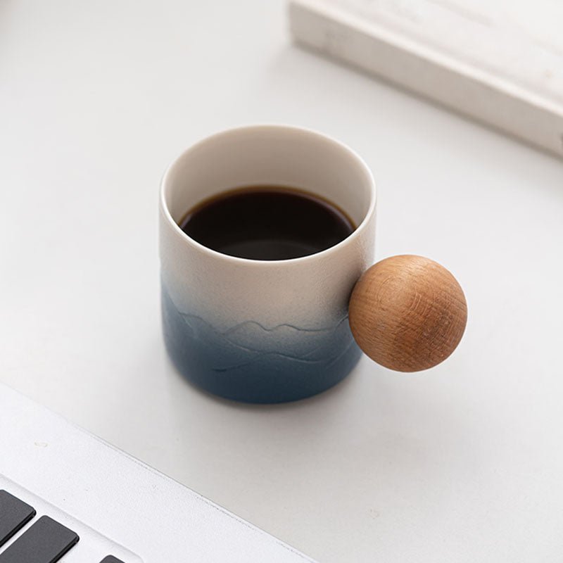 Ball Handled Coffee & Tea Mug - CoffeifyMug