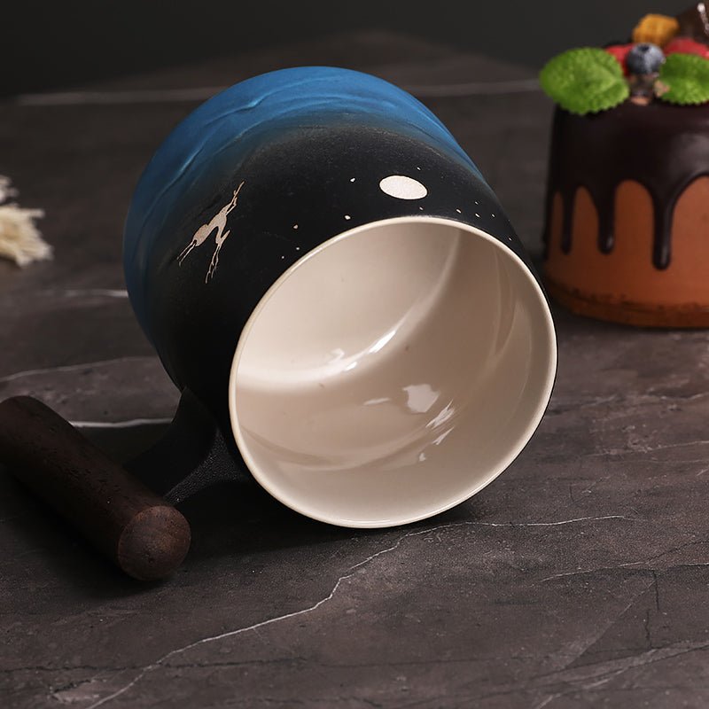 Elk and Moon Coffee & Tea Mug - CoffeifyMug