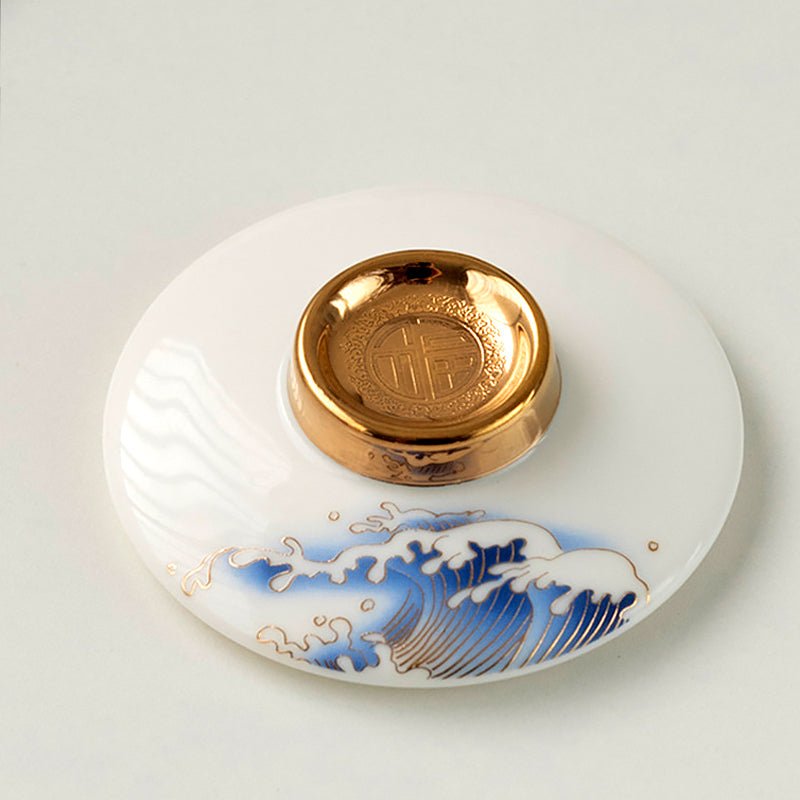 Golden Waves & Kio Coffee & Tea Mug - CoffeifyMug