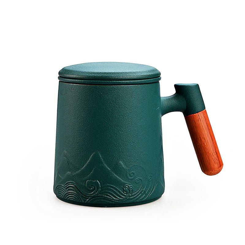 Green Waves Coffee & Tea Mug - CoffeifyMug