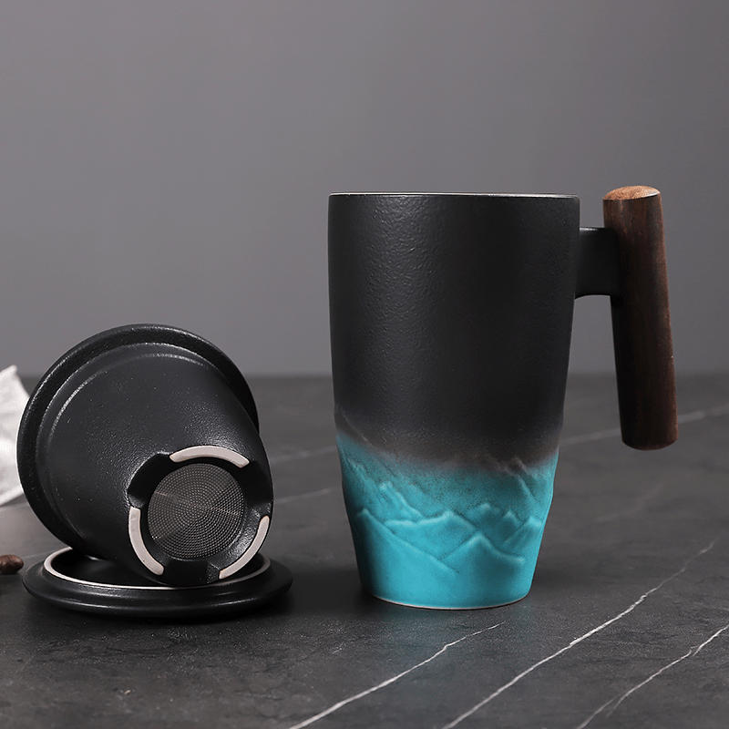 Mountain Tall Coffee & Tea Mug - CoffeifyMug