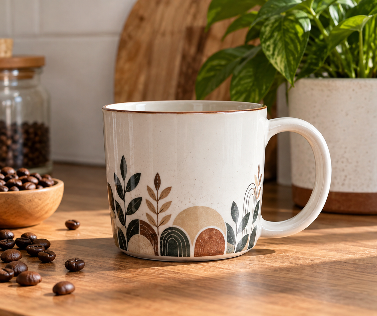 best decor coffee tea mug displayed as part of home decor